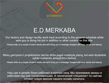 Tablet Screenshot of merkaba.lt