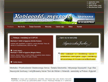 Tablet Screenshot of merkaba.com.pl